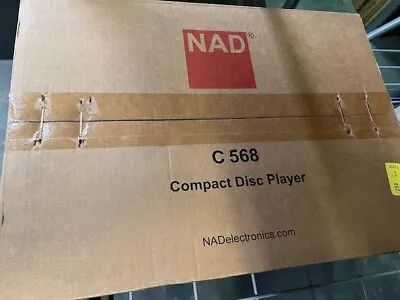 NAD C568 CD Player - NEW & SEALED  --  FREE SHIPPING !! • $899