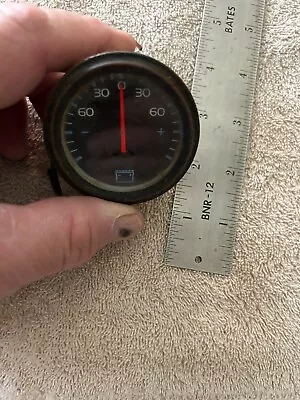 Vintage  Battery Charging Volts Gauge 60 +- • $19.99