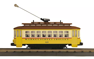 Mth 30-5201 Market Street Bump N Go Trolley Railking O Gauge 3 Rail • $89.95