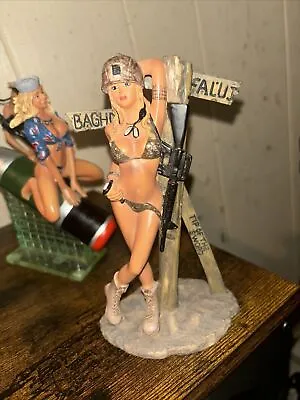 Vision Strike Wear/sexy Lady Army Figurine • $15