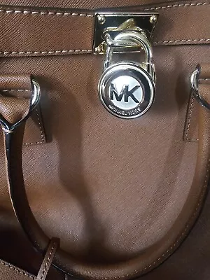 Michael Kors  Large Brown Leather Bag With Wallet  • $50