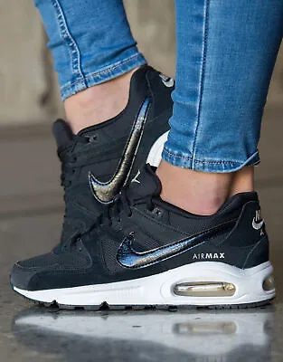 £58.99 • Buy Nike Air Max Command Women's Trainers Black White Size Uk 4.5,5,5.5,6,6.5,7,7.5