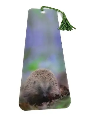 Hedgehog Bookmark 3D Lenticular Bookmark With Tassel • £2.95