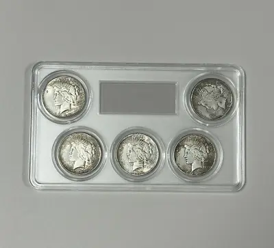 5 Coins - 1922 US Peace Silver Dollar Collection • $43.33