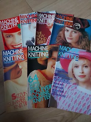 £6.49 • Buy Machine Knitting Monthly June 1986-December 1986 7 Magazines