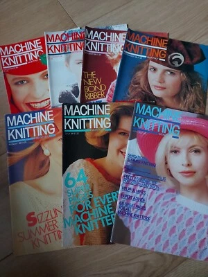 £6.49 • Buy Machine Knitting Monthly June 1986-December 1986 7 Magazines