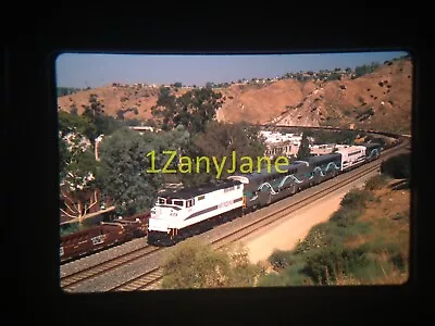 6L01 TRAIN SLIDE Railroad 35MM Photo METROLINK 859 #802 YORBA LINDA CALIFORNIA • $6.97