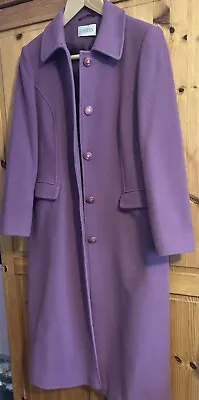 Easter Lambswool Long Coat Never Worn Excellent Condition • £89.99