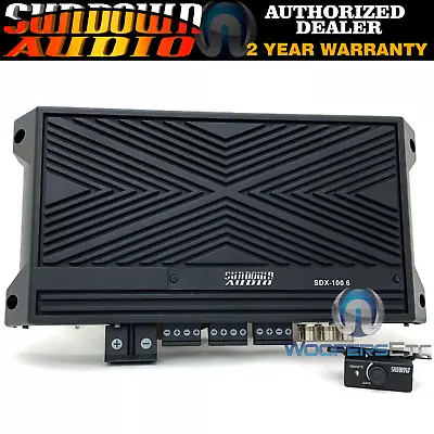 Sundown Audio Sdx-100.6 6-channel Micro Component Speakers Tweeters Amplifier • $499.99