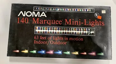 NOMA Marquee 140 Mini Lights In Motion 63ft Indoor Outdoor NIB NOT TESTED • $19.98