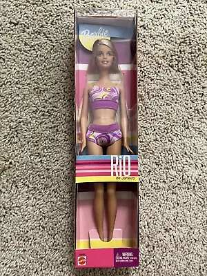 2002 Rio De Janeiro Barbie NRFB • $12