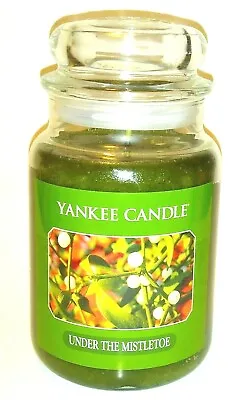 Yankee Candle Under The Mistletoe Large Jar 22 Oz New Single Wick  • $18.19