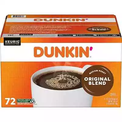 Dunkin' Donuts Original Blend K-Cups Medium Roast 72 Ct. • $55.99