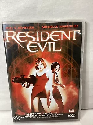 Resident Evil DVD GC Region 4 Milla Jovovich Free Postage • $8.99