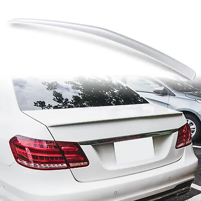 Painted 775 Iridium Silver Rear Trunk Spoiler For Mercedes Benz W212 Sedan E350 • $119.99