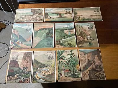 11 - Waterloo Yeast Co Trade Cards -Mauch Chunk/Hudson/Bowlder Canyon/Misc. P • $19.99