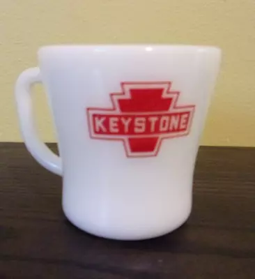 Vintage KEYSTONE Gasoline Federal Coffee Mug  MORE POWER TO YOU ! • $11