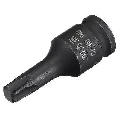 T40 Impact Torx Bit Socket 1/4  Square Drive 35mm Length CR-MO Metric Sizes • $13.50