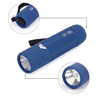 LED Flashlight Mini Handheld Powerful 50 Lumens 3AAA IncludedLot Of 2New • $4.99