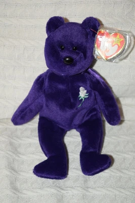 £19.99 • Buy TY BEANIE BABY - PRINCESS Diana BEAR 1997 Plush Soft Toy PE Pellets Space