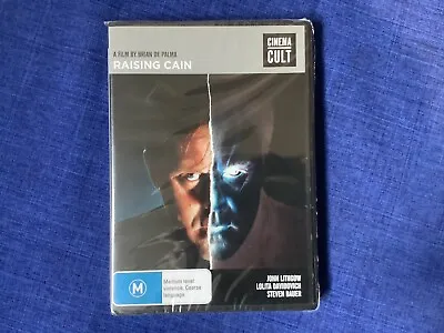 Raising Cain (DVD 1992) John Lithgow -Horror Thriller - Brand New Sealed • £5.55