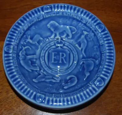 1953 Queen Elizabeth II Coronation WADE Commemorative Trinket Dish Excellent • $19.95