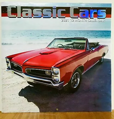 2021 Muscle Cars / Classic Cars Calendar GTO Mustang Camaro Nomad AMX Brand New • $12.99