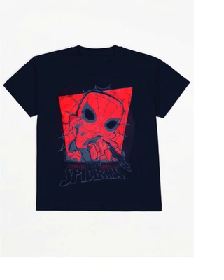 £6.49 • Buy Marvel Spiderman Funko Graphic Print Boys T-Shirt 6-7 Years - Free P+P