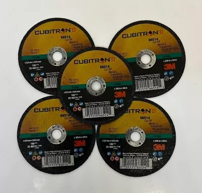 3M Cubitron II Cut-Off Wheel 66514 T1 3 In X .035 In X 3/8 In NEW - 5 PACK • $23.89