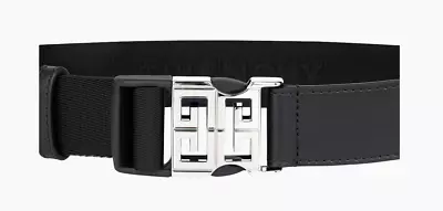 NEW Givenchy Leather & Mesh 4G Buckle Belt Size 95 CM Tags Box A LVMH Brand • $138