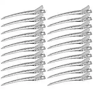  Hair Clips For Styling Sectioning 24Pack Metal Duck Bill Clips For Women  • $9.09