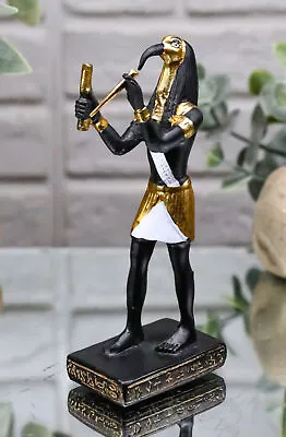 Egyptian God Of Technology Wisdom Thoth Dollhouse Miniature Statue Gods Of Egypt • £12.05