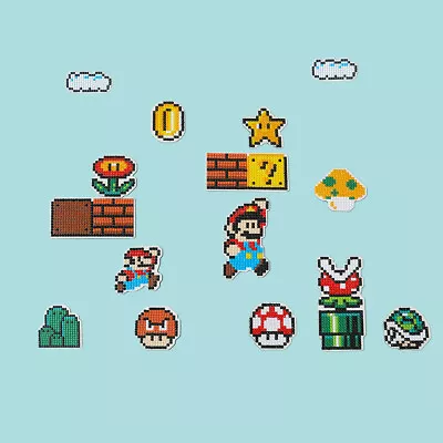$9.99 • Buy Super Mario Bros DIY 5D Diamond Painting Sticker Kits Kids Embroidery Art Decor