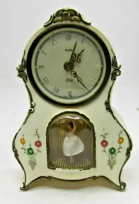 VTG 1960's Peter Rensie Musical Dancing Girl Alarm Clock Germany • $78.29