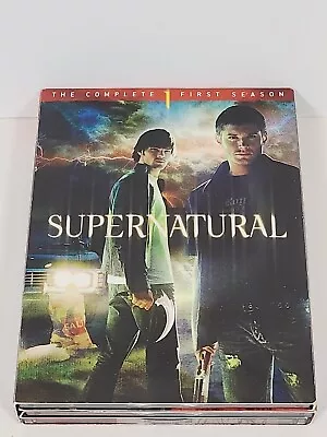 Supernatural: The Complete First Season (DVD) T.V. Series - Fast Free Shipping • $7.98