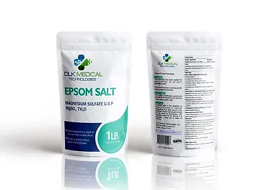 Epsom Salt Magnesium Sulfate -(Pack Of 6) • $19.12