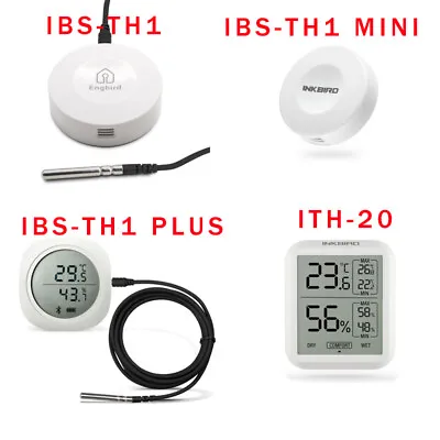 $29.59 • Buy INKBIRD Wireless Temperature Humidity Sensor Fridge Thermometer Hygrometer LCD
