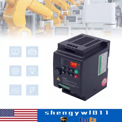3hp 2.2kw Vfd Variable Frequency Drive Inverter Converter Motor 3 Phase Output • $94