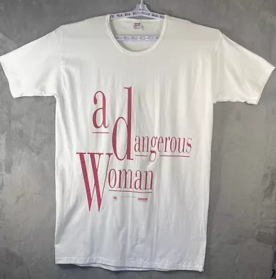 Vintage 'A Dangerous Woman' Movie T-shirt 2XL Anvil Tag 1993 Made In USA • $27.98