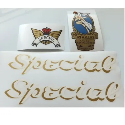 Tom Wallace Special Qld. Decals For Vintage Retro Bicycle  • $58