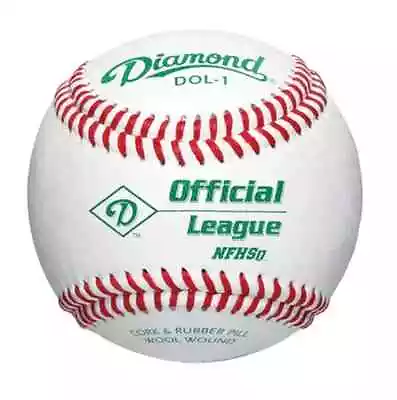Diamond DOL-1 Official League Leather Baseballs 1 Dozen • $79.95