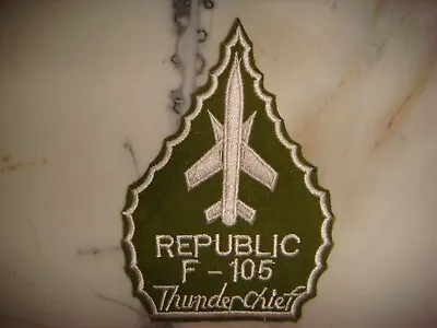 Usaf  F-105 Republic Thunder Chief Vietnam War Patch • $10.97