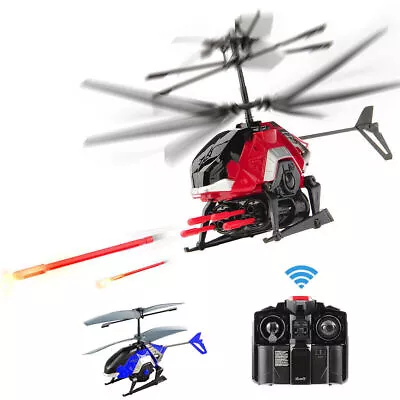 2.4G Remote Control Combat Helicopter Missile Shooting Plane RC Aircraft Kid Toy • $44.15