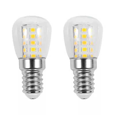 2PCS E14 LED Corn Light Bulb Replacement For Refrigerator 3W  • $8.35