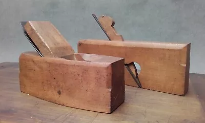 2 Antique Wooden Carpentry Planes  - H. Brown & Sons /  A. Mathieson & Son • £20