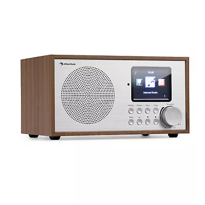 Internet Radio DAB+ WiFi Bluetooth Digital Audio Portable FM Tuner MP3 Alarm Oak • £133.99