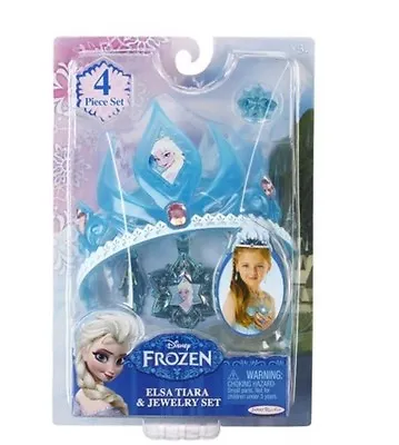 Disney Frozen Princess Elsa Tiara & Jewelry Set  • $21