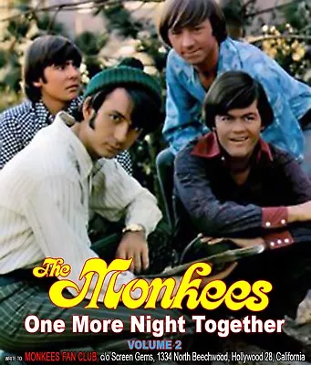 The Monkees Vol. 2  One More Night Together  5 Cd • $34.99