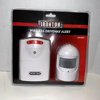 Wireless Motion Detector Alert Security Alarm Portable Battery Home Driveway NEW • $12.99