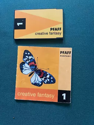 PFAFF #1 Creative Fantasy Embroidery Card For 2140 2144 2170 7550 7560 • $9.99